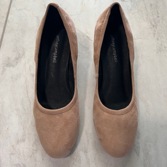 NEW Jeffrey Campbell Bitsie Block Heel Shoes - Picture 3 of 5